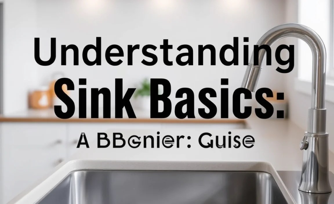 Understanding Sink Basics: A Beginner’s Guide