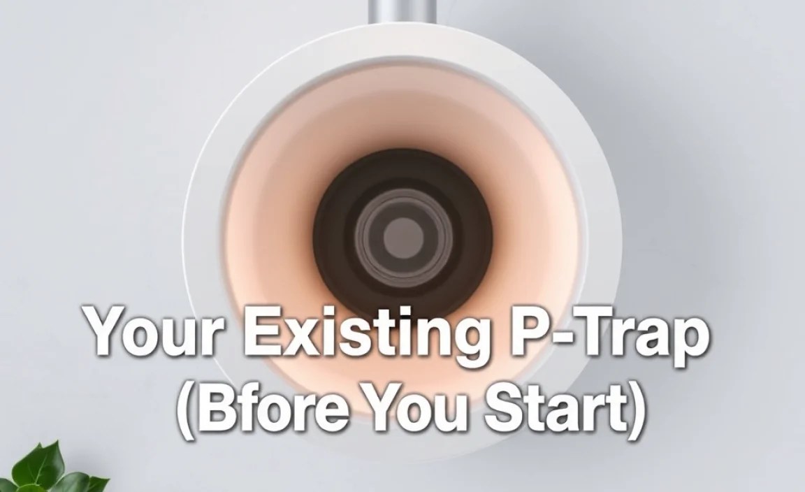 Understanding Your Existing P-Trap (Before You Start)
