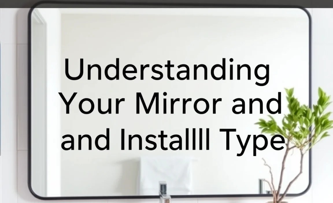 Understanding Your Mirror and Installation Type