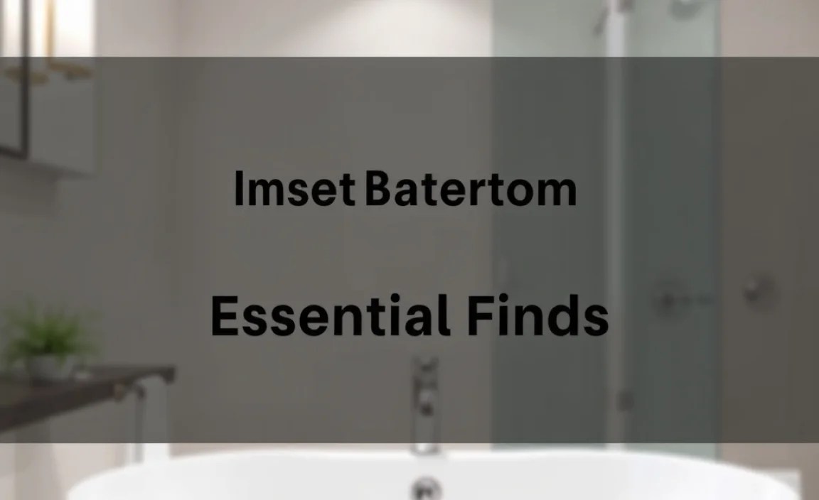 Unique Bathroom Accessories Bundle: Essential Finds