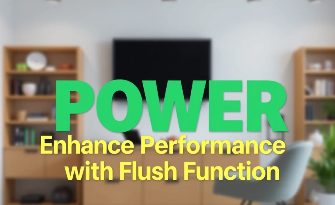Unlock Power: Enhance Performance with Flush Function