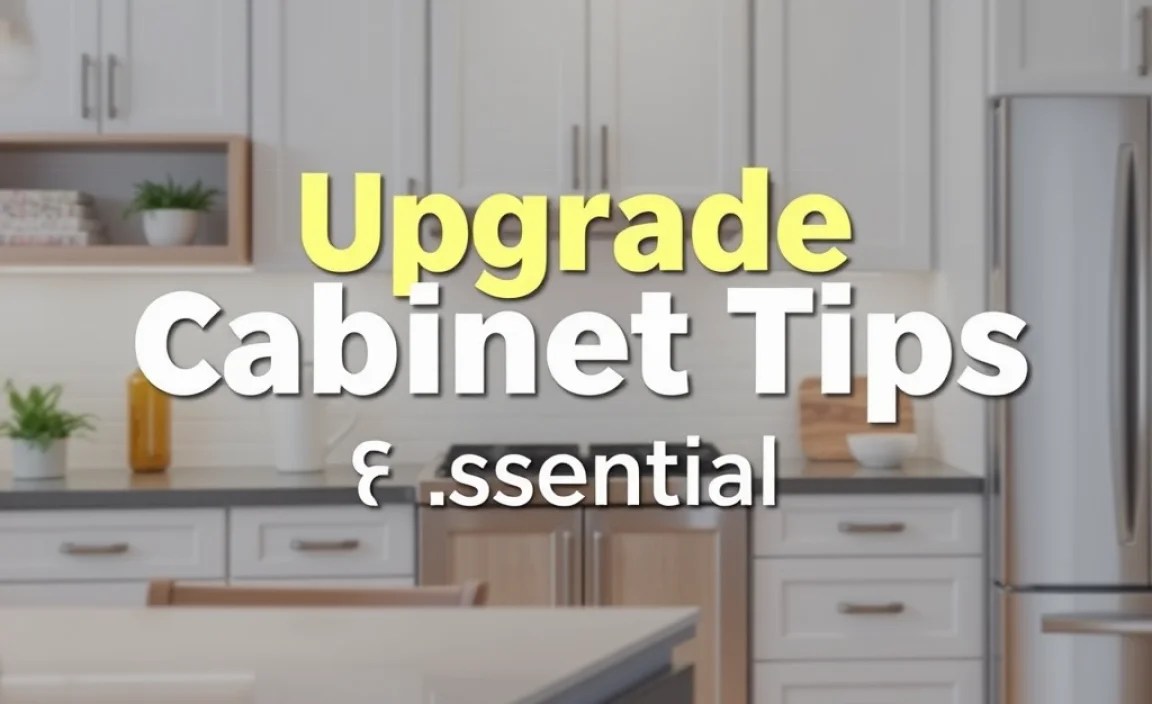 Upgrade Cabinet Tips: Genius & Essential