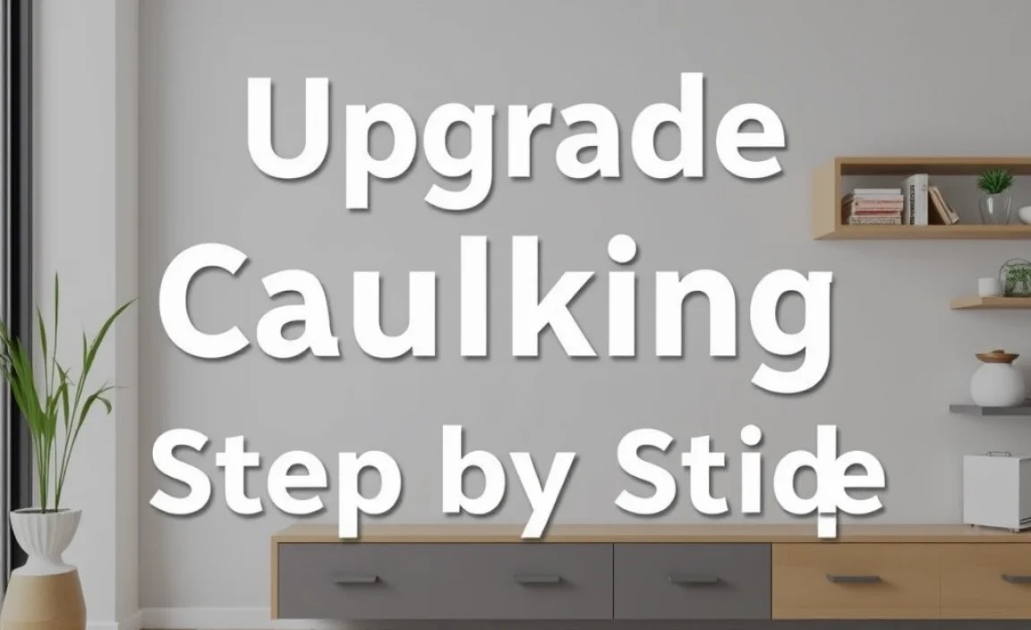 Upgrade Caulking Step by Step: Essential Guide