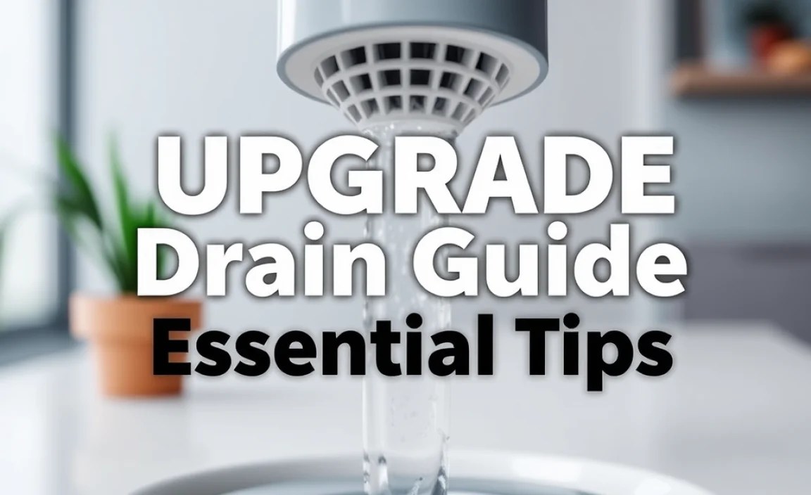 Upgrade Drain Guide: Essential Tips
