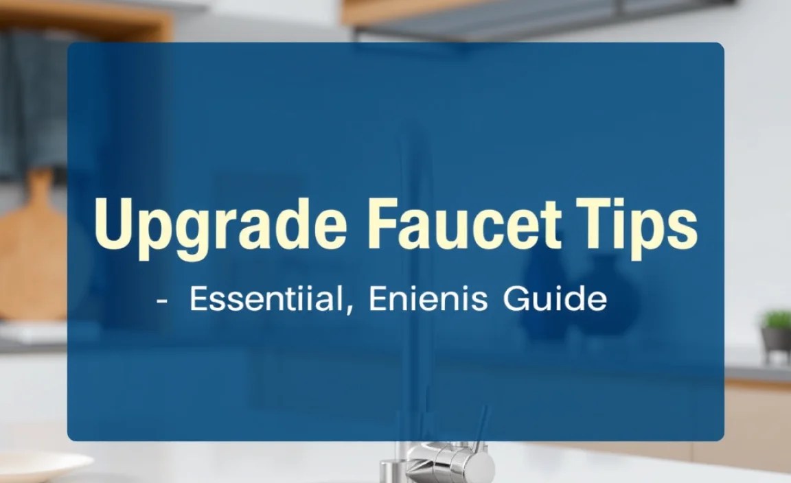 Upgrade Faucet Tips: Essential, Genius Guide