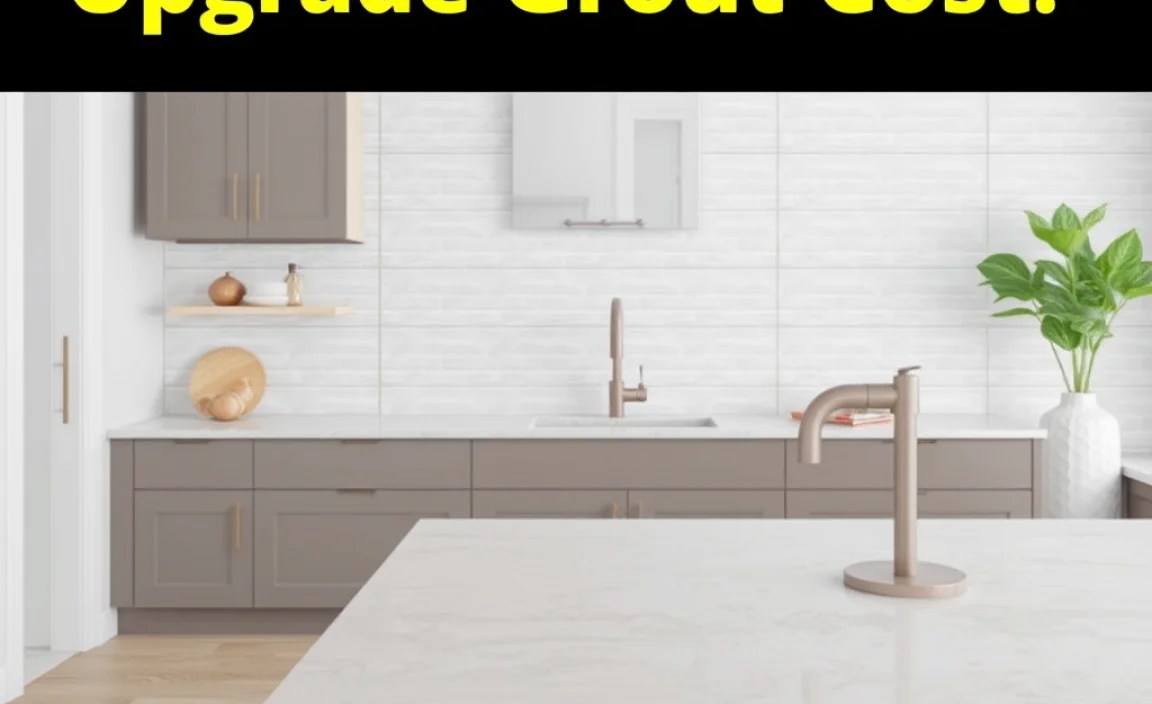 Upgrade Grout Cost: Genius Essential Guide