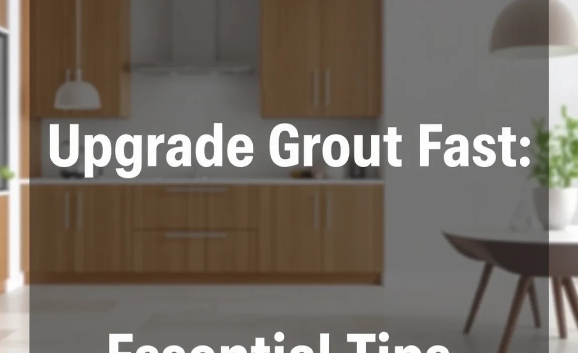 Upgrade Grout Fast: Essential Tips