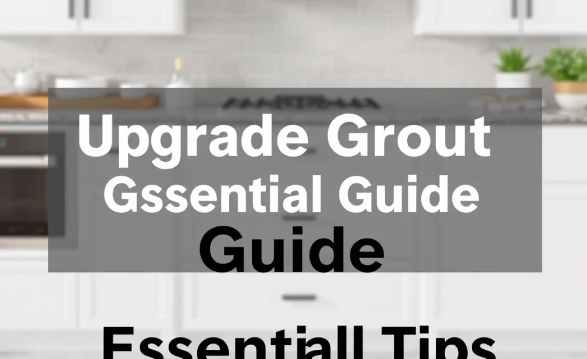 Upgrade Grout Guide: Essential Tips