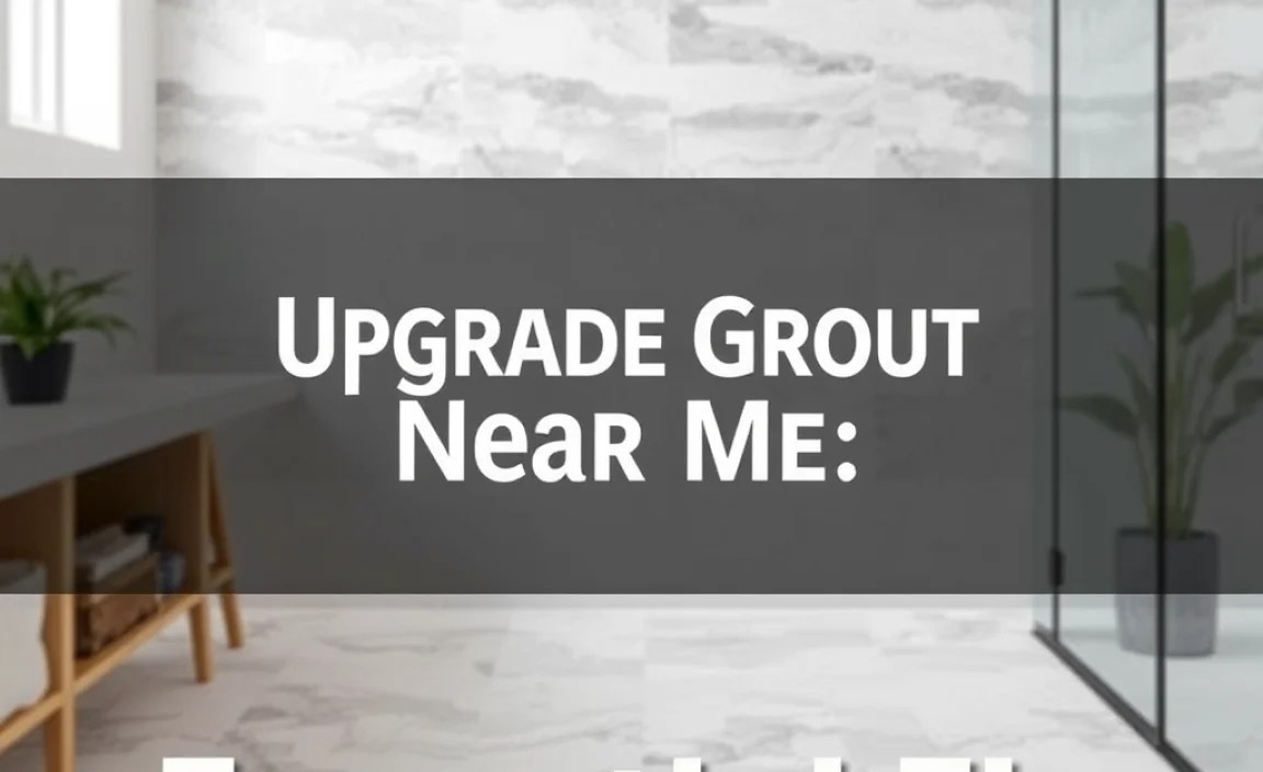Upgrade Grout Near Me: Essential Fix