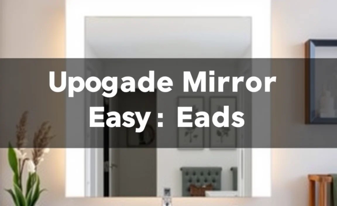 Upgrade Mirror Easy: Genius Solutions