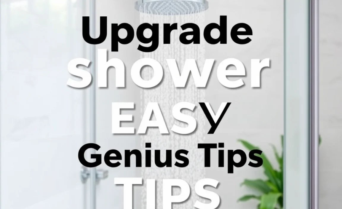 Upgrade Shower Easy: Genius Tips