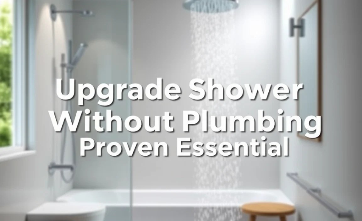 Upgrade Shower Without Plumber: Proven Essential