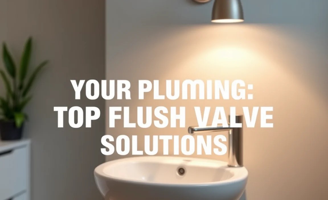 Upgrade Your Plumbing: Top Flush Valve Solutions