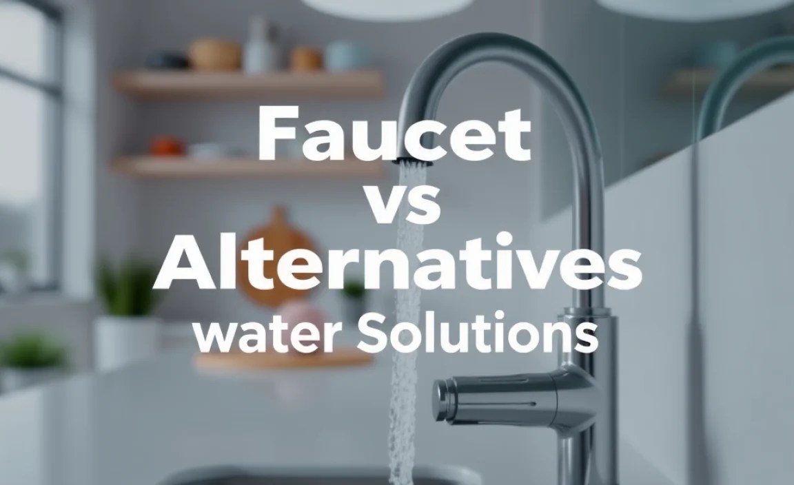 Using Faucets Wisely