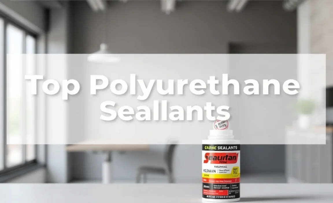 Using Polyurethane Sealants