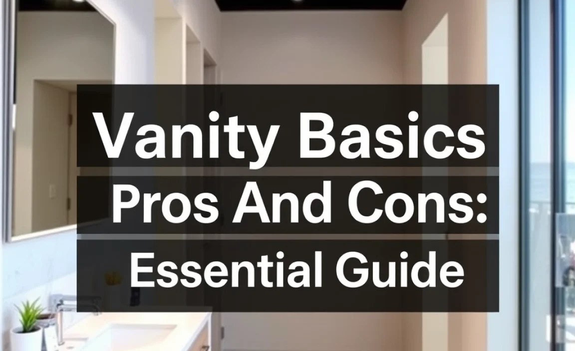 Vanity Basics Pros And Cons: Essential Guide