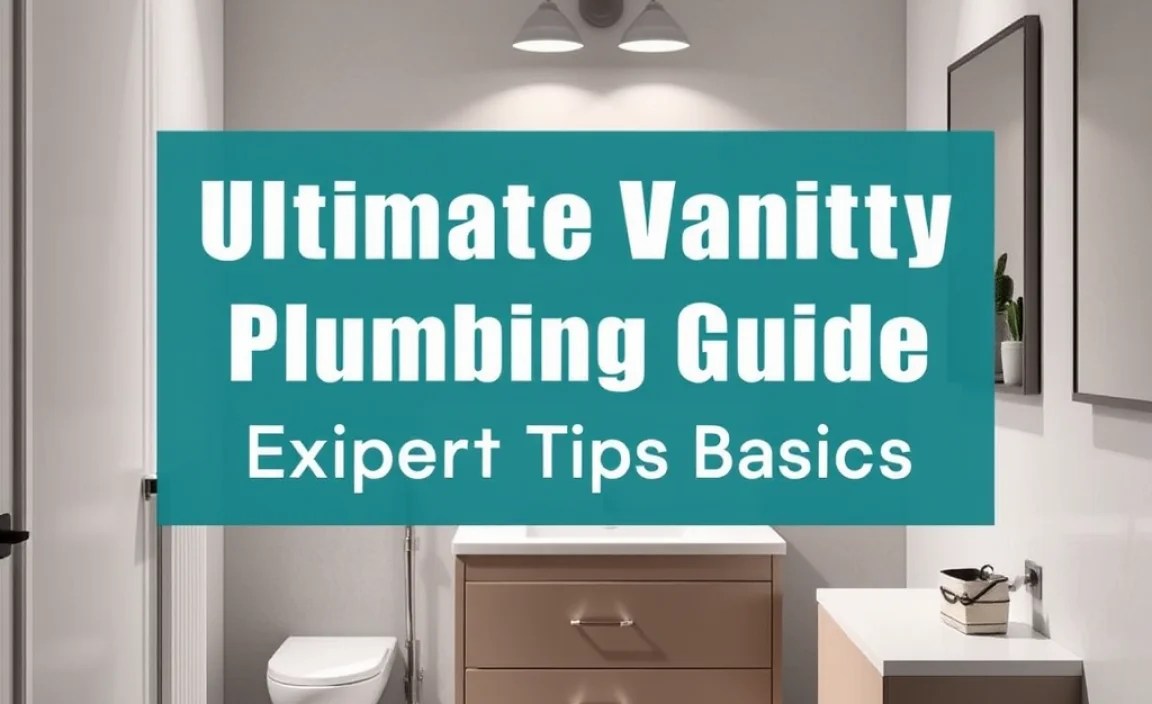 Vanity Guide in Plumbing Basics