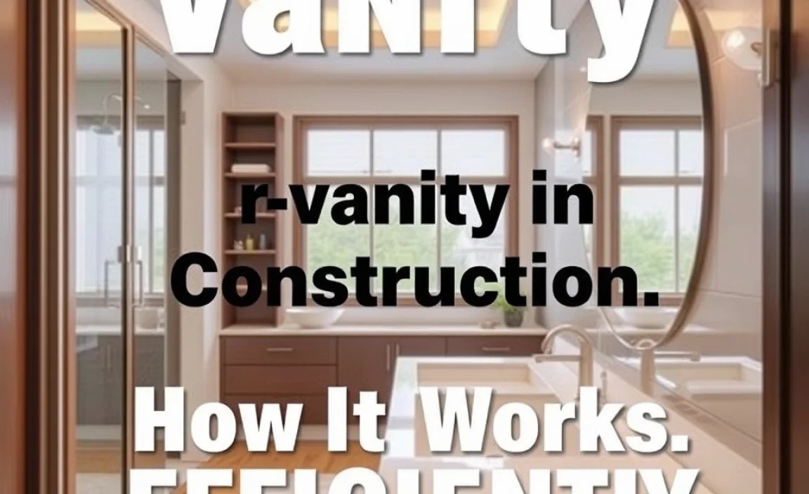 Vanity in Construction: How It Works Efficiently