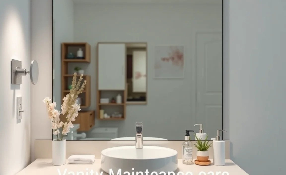 Vanity Maintenance and Care