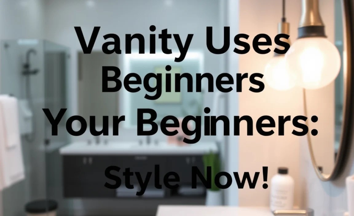 Vanity Uses for Beginners: Elevate Your Style Now!