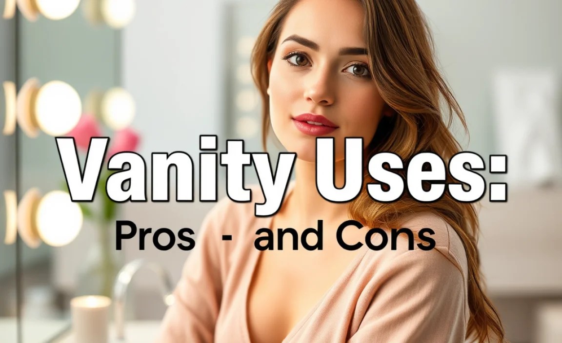 Vanity Uses: Pros and Cons, Essential Guide