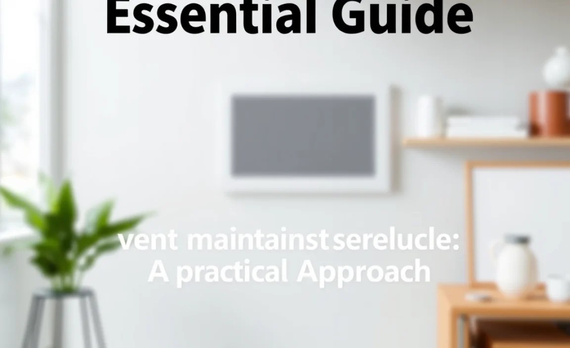 Vent Maintenance Schedule: A Practical Approach