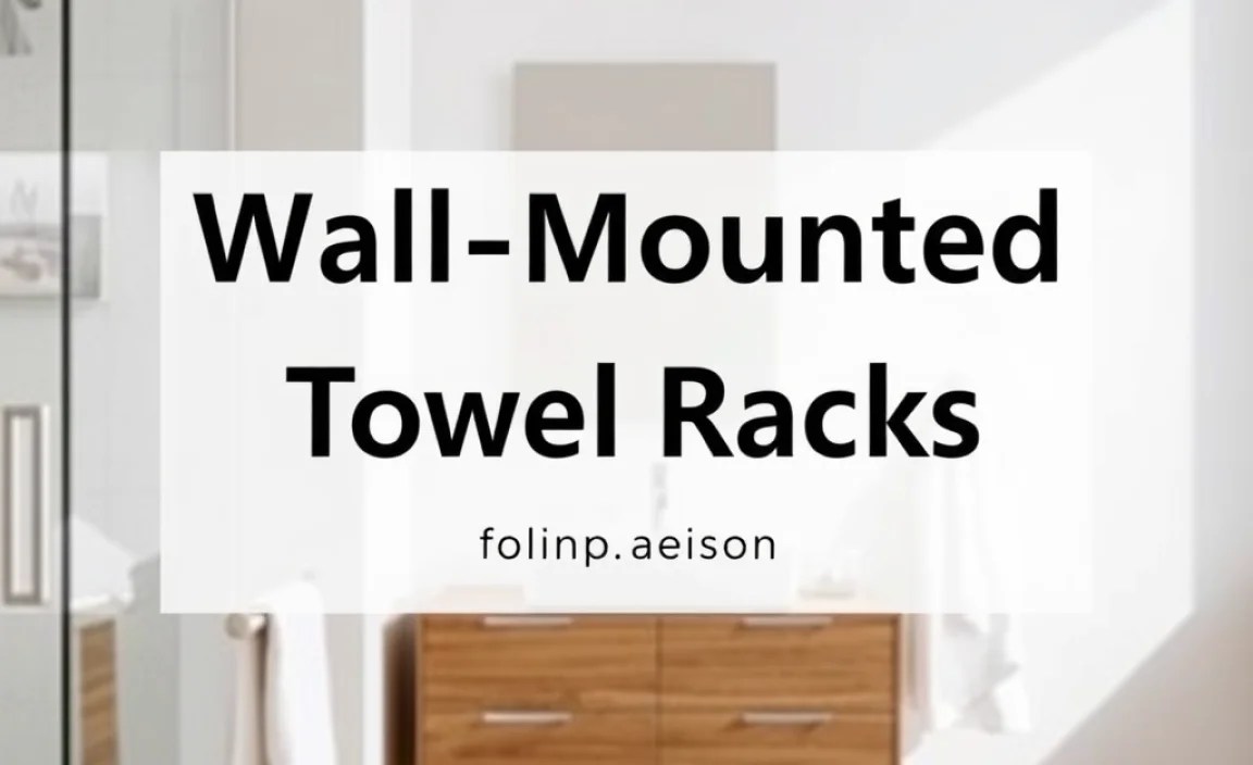 Wall-Mounted Towel Racks Ideas: Proven Design