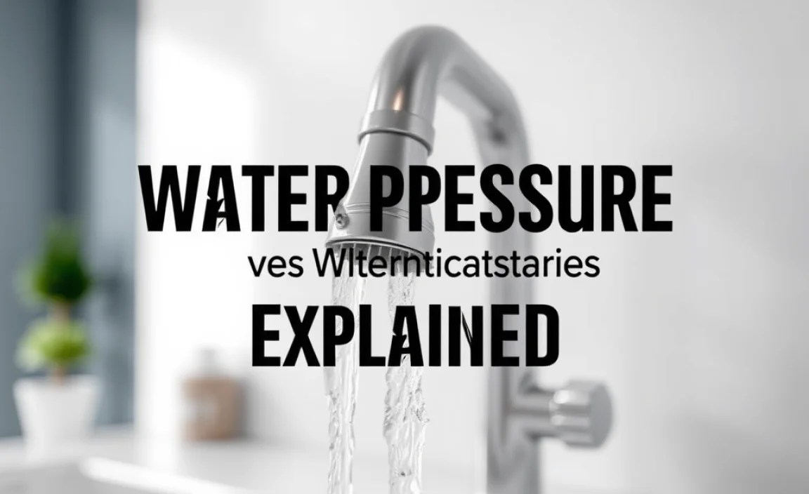 Water Pressure: Definition vs Alternatives Explained
