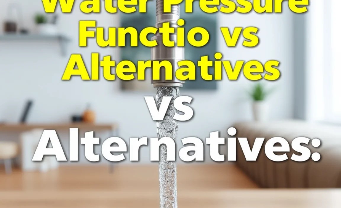 Water Pressure Function vs Alternatives: Best Guide