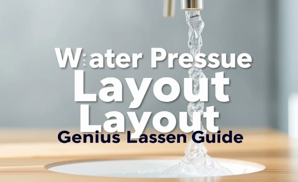 Water Pressure Layout: Genius Essential Guide