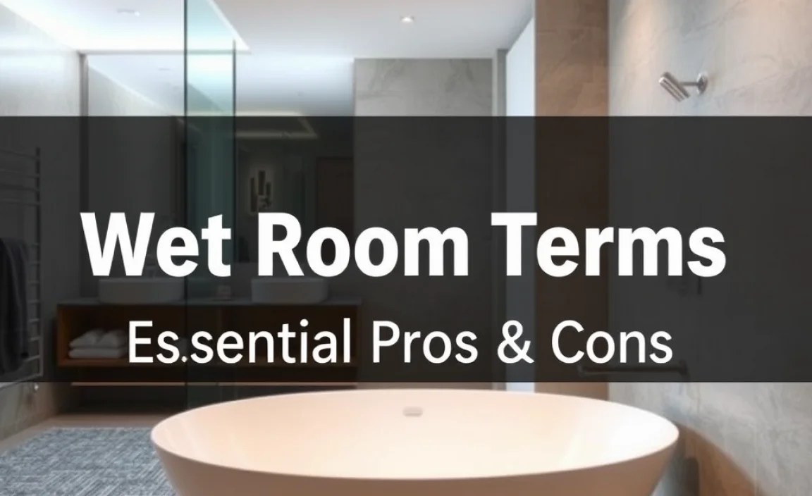Wet Room Terms: Essential Pros & Cons