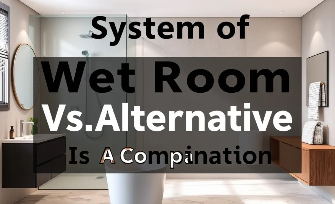 Wet Room Vs. Alternative: A Comparison