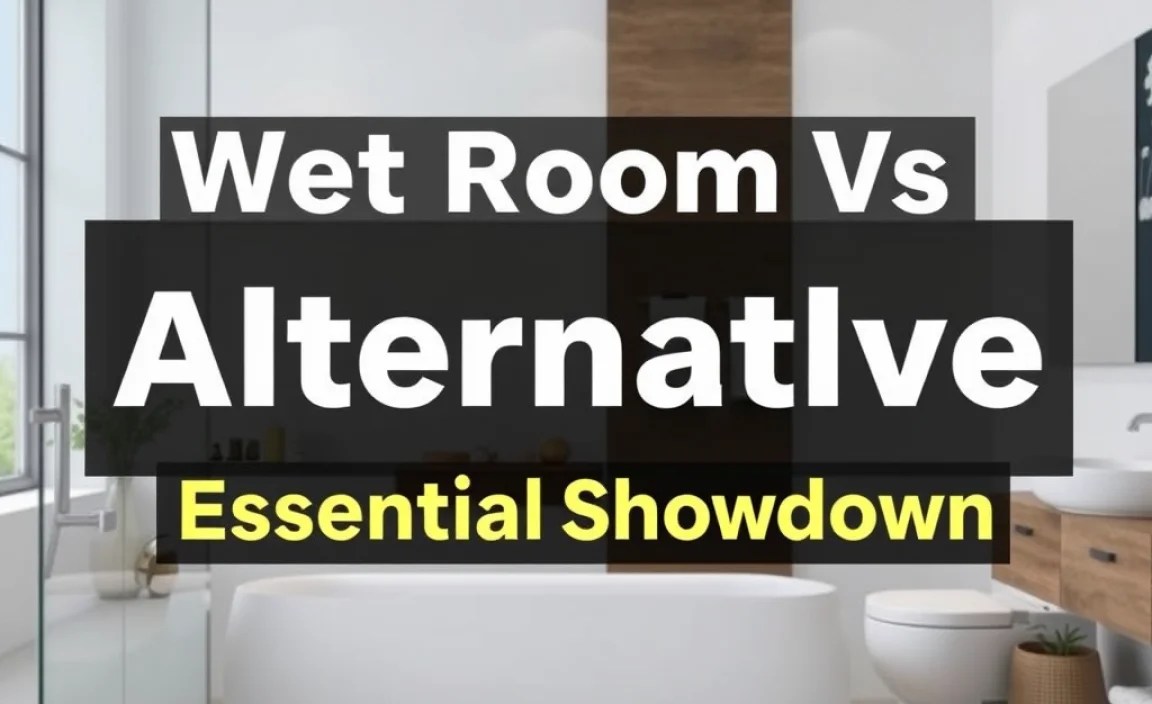 Wet Room Vs Alternative: Essential Showdown