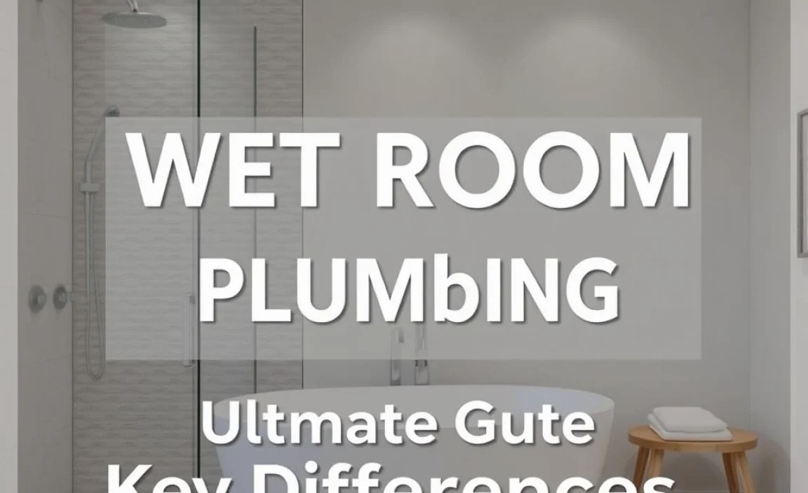 Wet Room vs Plumbing: Ultimate Guide & Key Differences