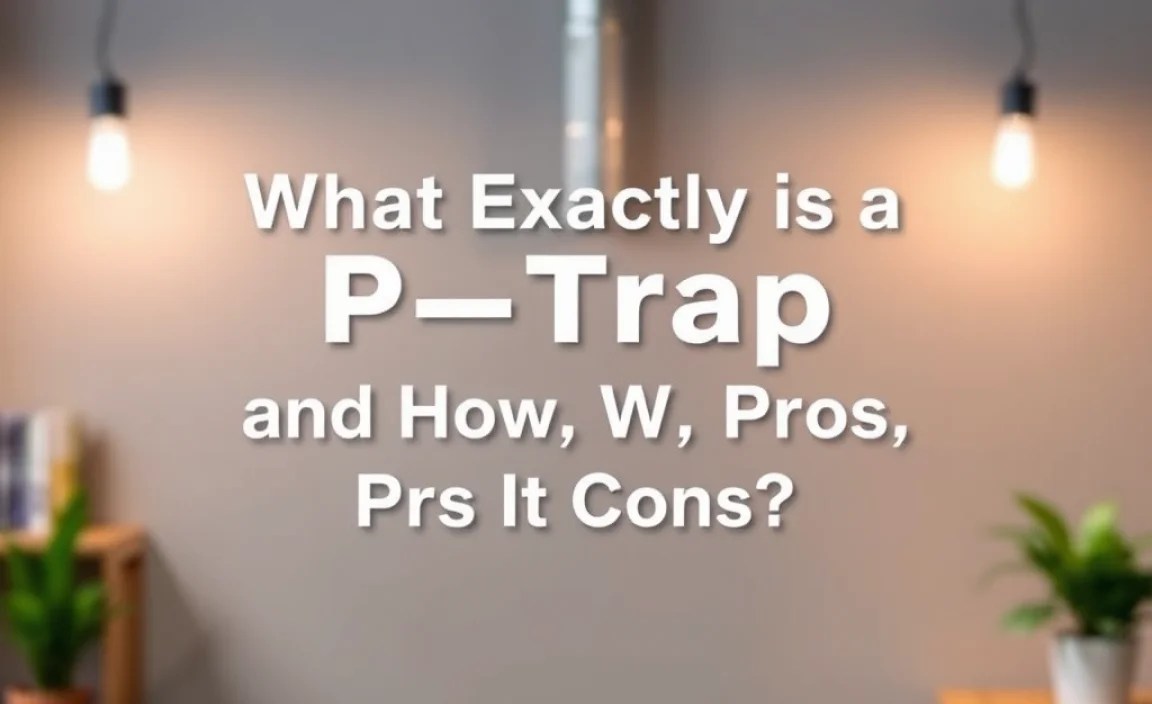 What Exactly is a P-Trap and How Does It Work?