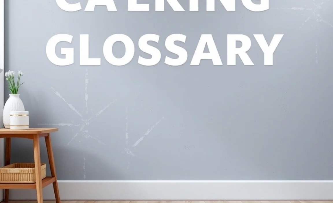 What is Caulking?