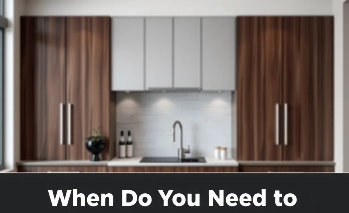 When Do You Need to Seal Your Cabinets?