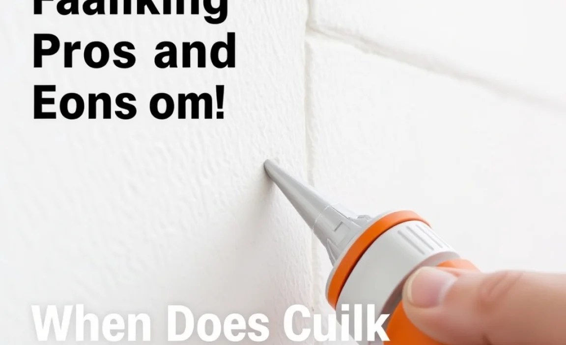 When Does Caulk Need Replacing?
