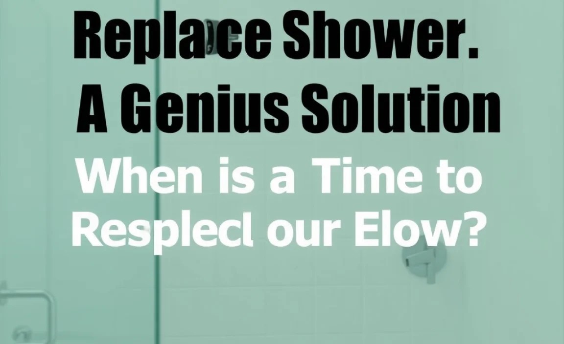 When is it Time to Replace Your Shower?