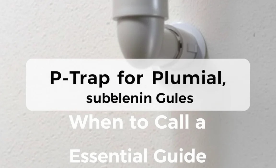 When to Call a Plumber