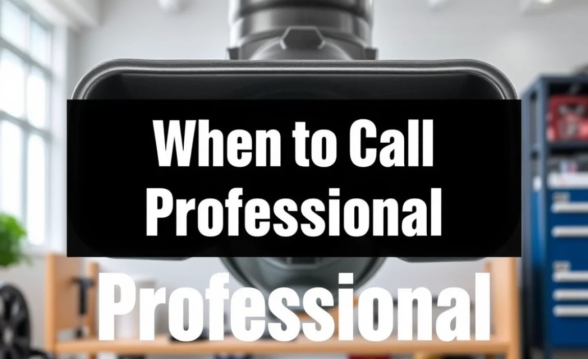When to Call a Professional