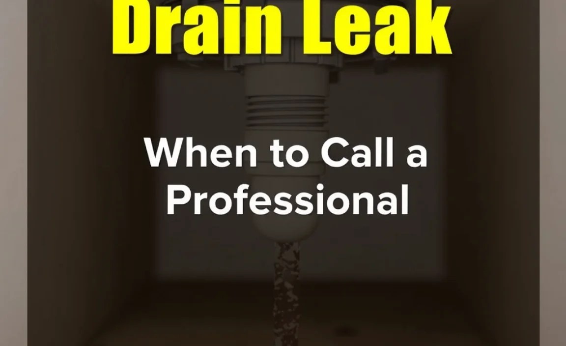When to Call a Professional