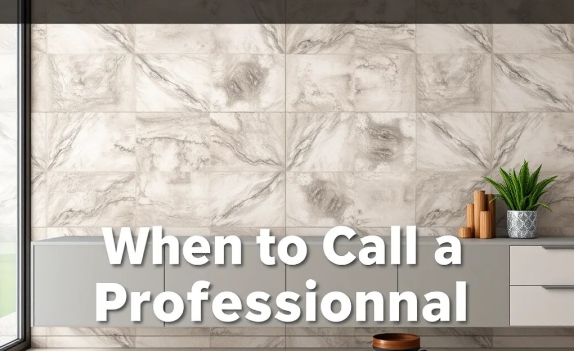 When to Call a Professional