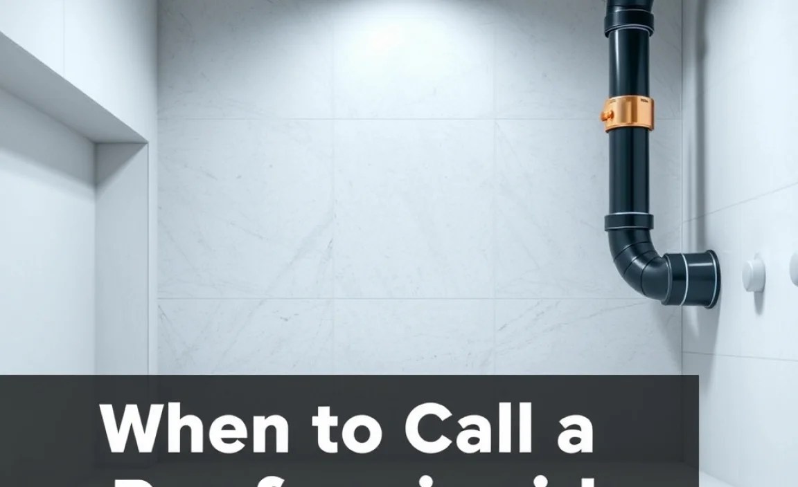 When to Call a Professional