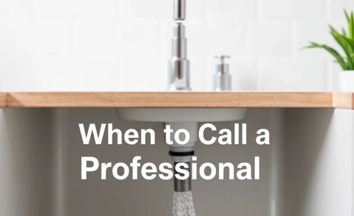 When to Call a Professional