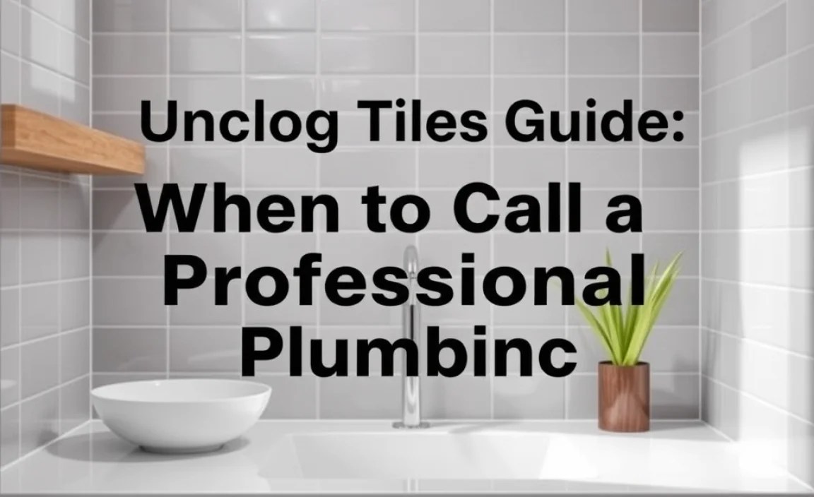 When to Call a Professional Plumber
