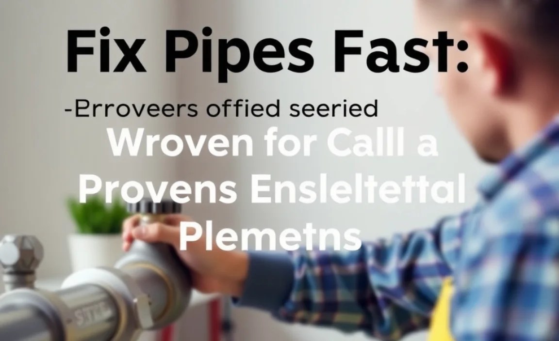 When to Call a Professional Plumber