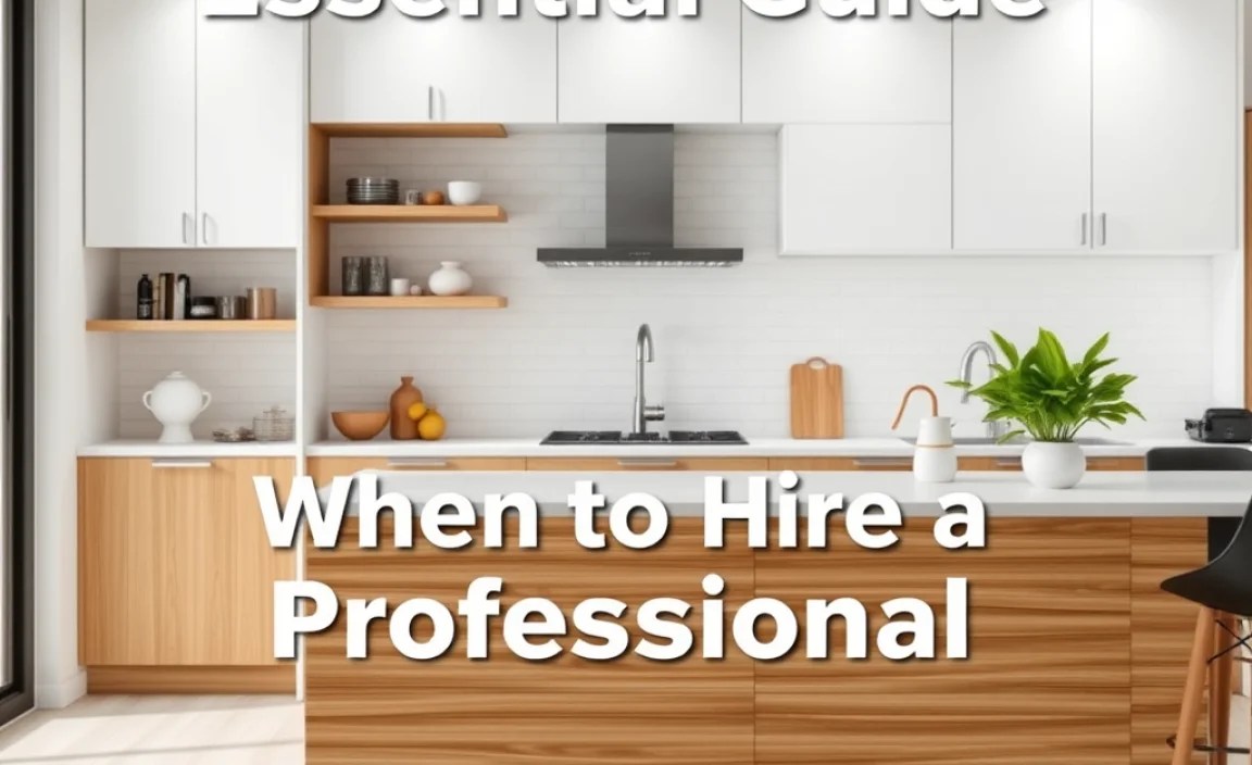 When to Hire a Professional