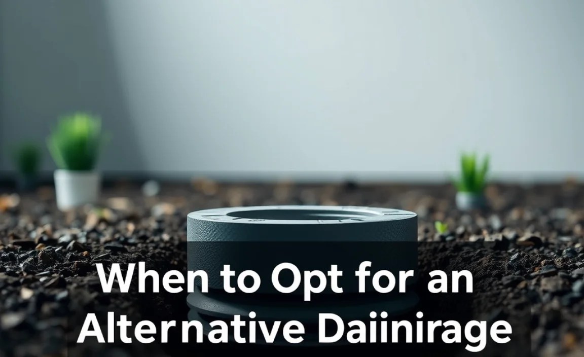 When to Opt for an Alternative Drainage Solution