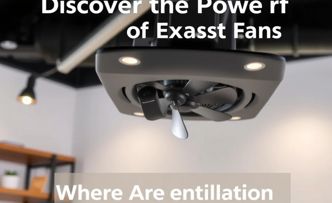 Where Are Exhaust Fans Used?